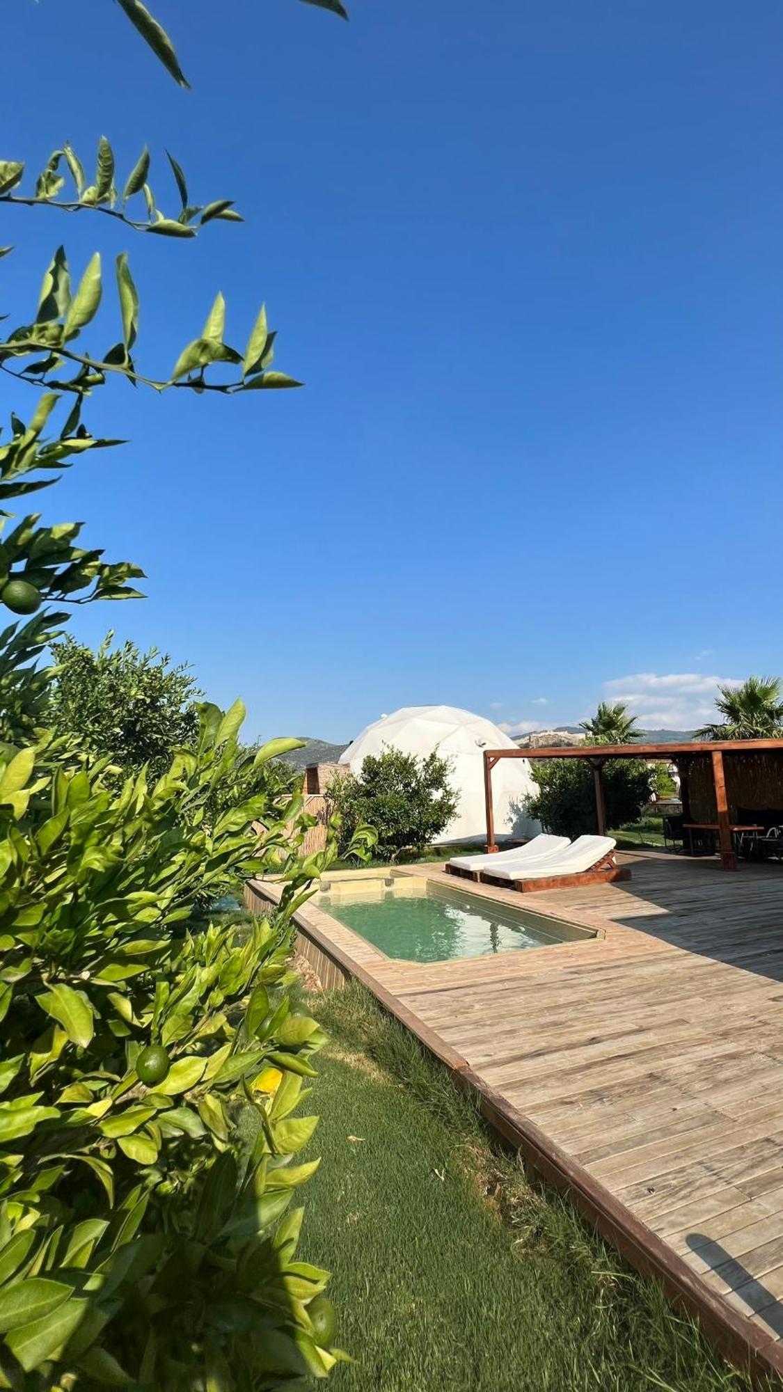 Mandalin Glamping Hotel Selcuk ภายนอก รูปภาพ